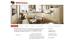 Desktop Screenshot of kuechen-weissach.de